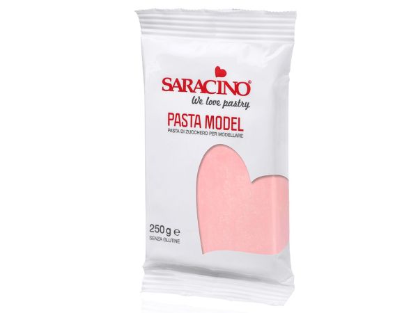 Modeling clay "SARACINO", pink, 250g.