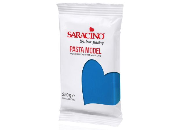 Modeling clay "SARACINO", blue color, 250g.