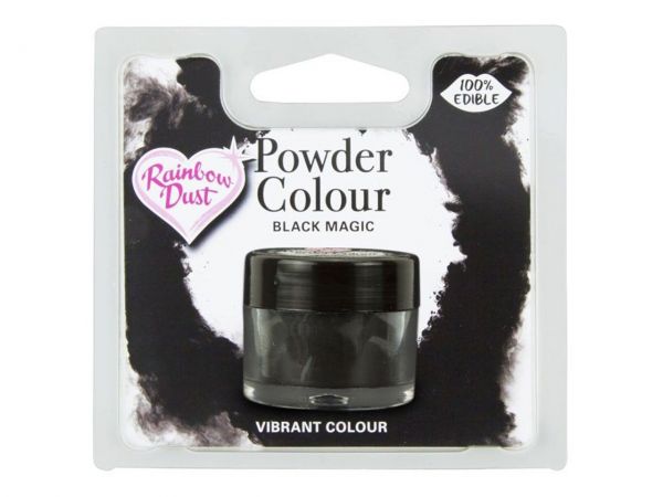 Edible powder paint "Black Magic", 2g