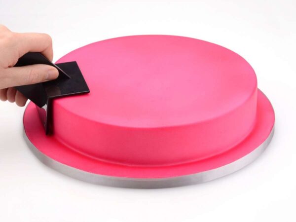 Angled spatula for sugar paste, 1 pc.