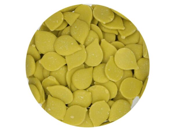 Lime colored putty, 250g.