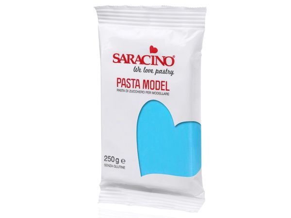 Modeling clay "SARACINO", light blue, 250g.