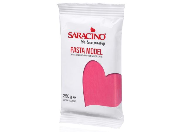 Modeling clay "SARACINO", fuchsia color, 250g.