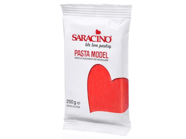 Modeling clay “SARACINO”, red color