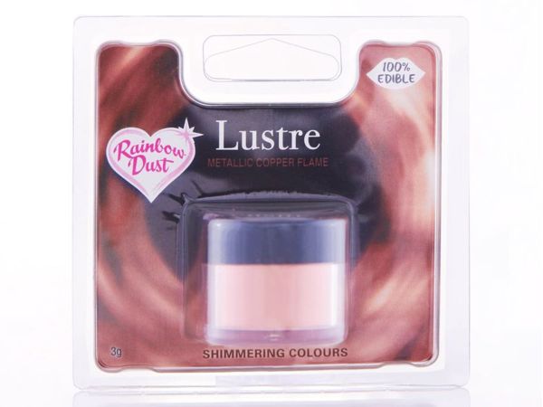 Edible glitter "Copper flame", 3g - Image 2
