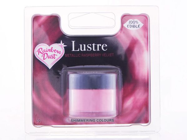 Edible glitter "Raspberry Velvet", 3g - Image 2