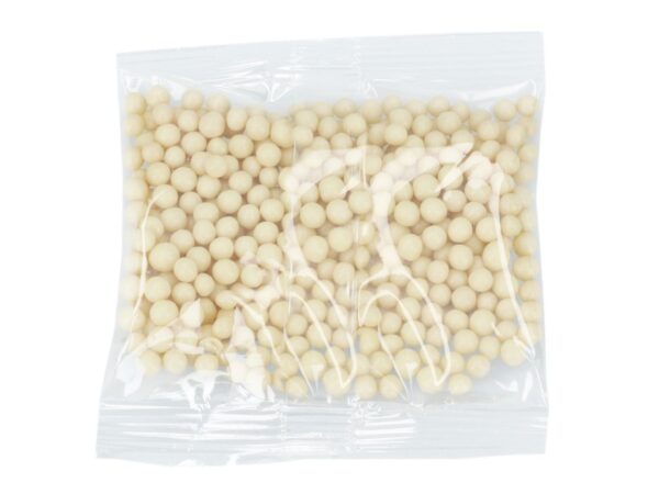 White chocolate pearls, 30g