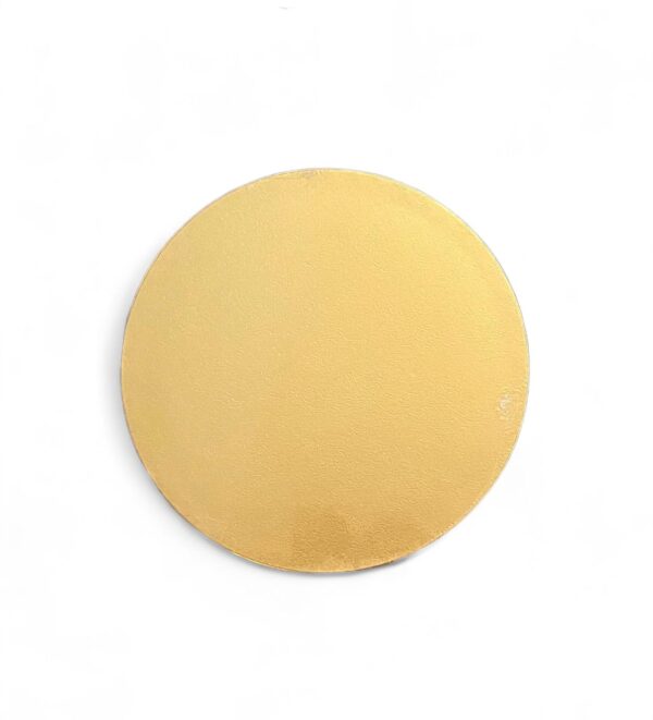 Gold cake stand 12mm thick, 30cm