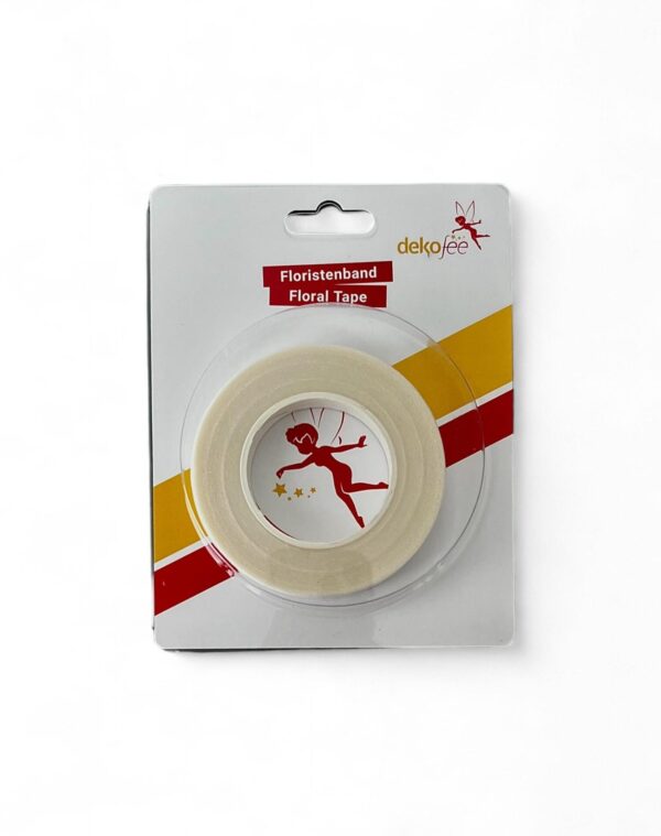 Florist ribbon white, 1 pc.