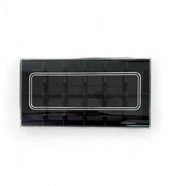 Silikomart macarons box (black), 1 pc.