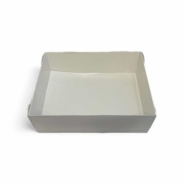 Dessert box with window, 25 x 20 x 7 cm, 1 pc.
