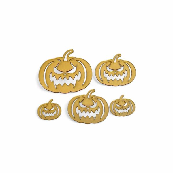 Acrylic cake decoration "Pumpkin", 1 pc.