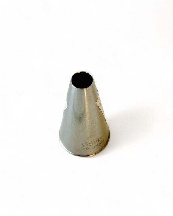 Pastry nozzle, 8mm.