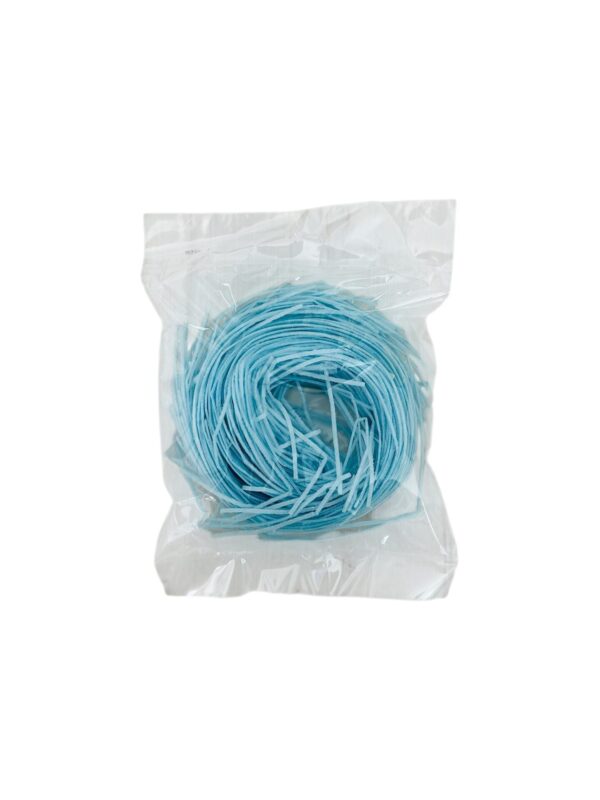 Waffle decoration "Nest", blue, 30g.