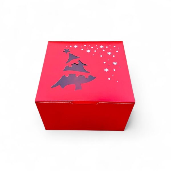 Christmas cake box 20x20x13cm, 1pc..