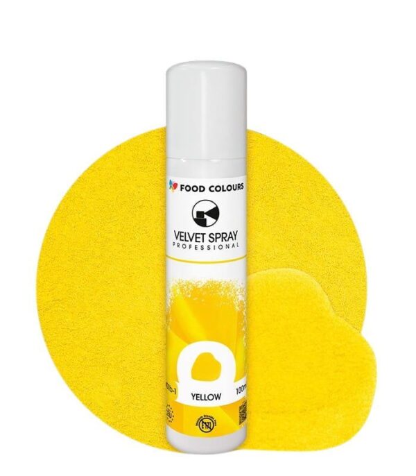 Velvet spray yellow, 100ml