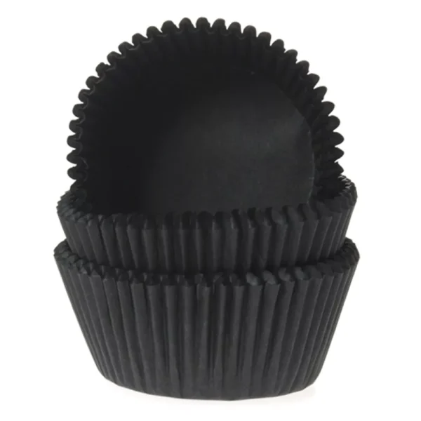 Black cupcake baskets, 50pcs.