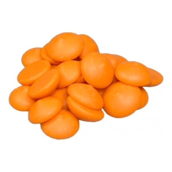 Orange flavored chocolate Callebaut, 2.5kg