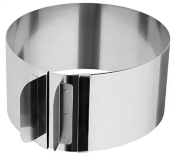 Adjustable baking ring, 16-30cm.