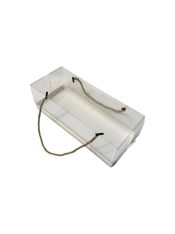 Rectangular transparent box, 1 pc.
