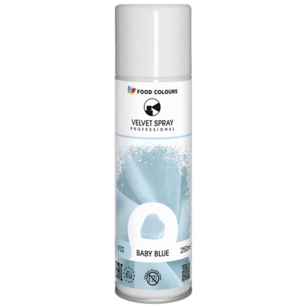Blue spray velour, 250ml