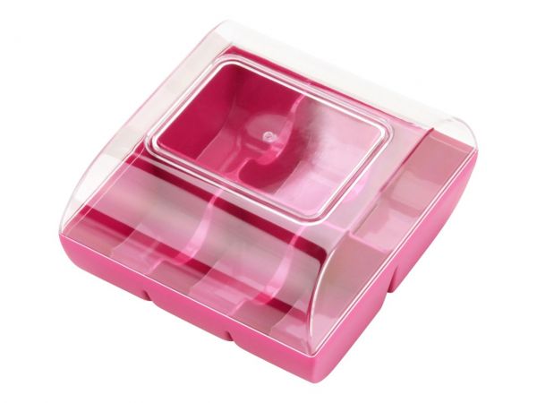Silikomart macarons box (fuchsia), 1 pc.
