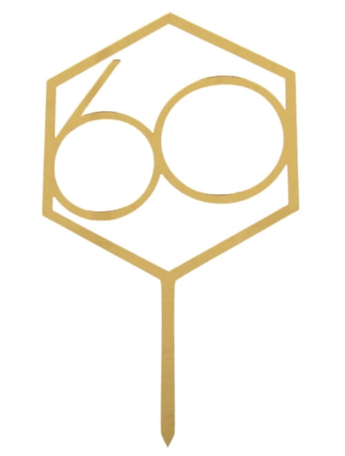 Cake pin 60
