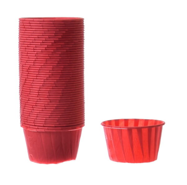 red cupcake baskets