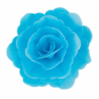 blue rose decoration