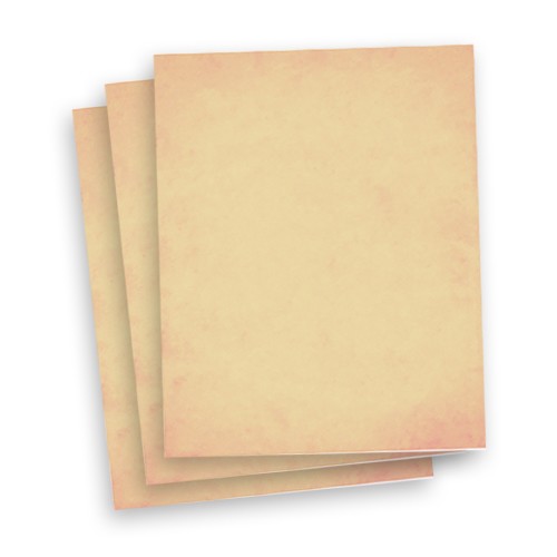 Orange colored wafer paper