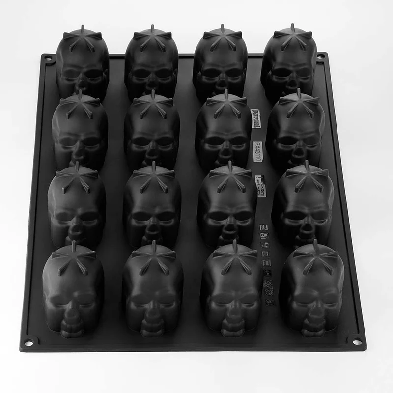 Silicone mold "Skull PX43110", 1 pc. - Image 2