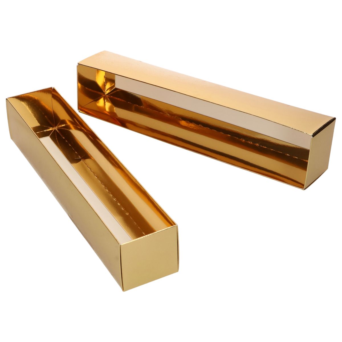 Golden macarons box, 1 piece - Image 2