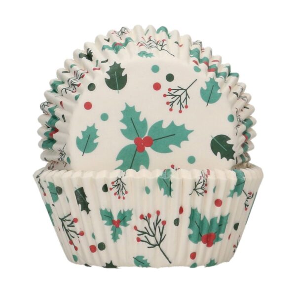 Christmas cupcake baskets Baking baskets