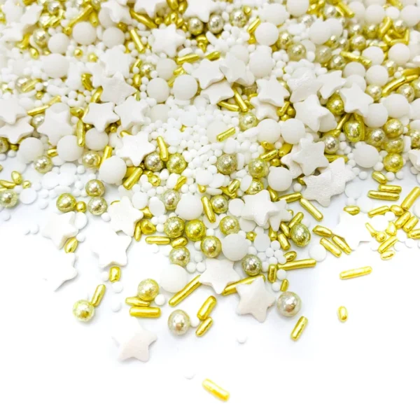 golden sprinkles